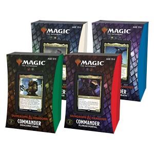 Adventures in the Forgotten Realms Commander - Complete Deck set